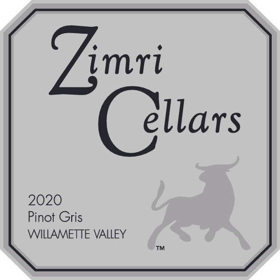 2020 Zimri Cellars Pinot Gris